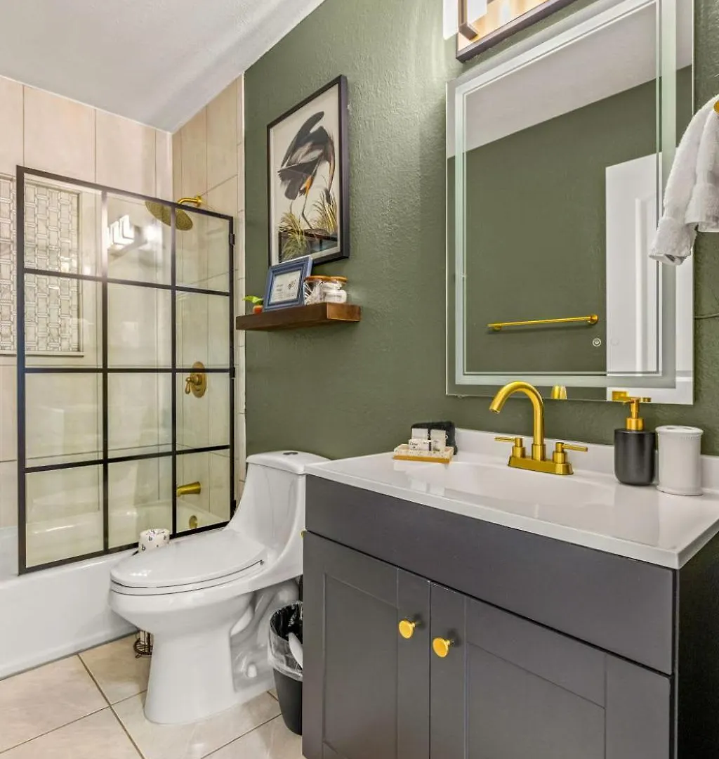 Tatil Evi Sunny Citrus Escape Min To Midtown & Dog-Friendly Villa Tampa